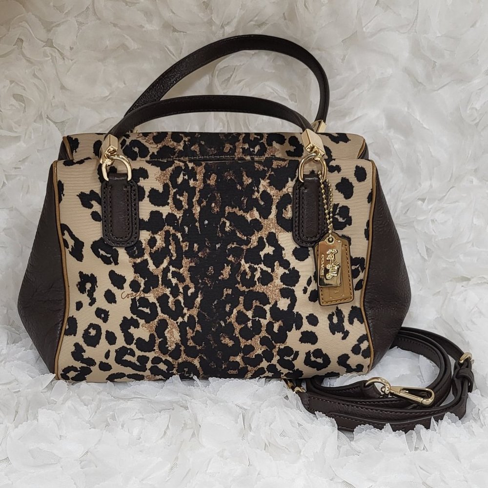 Coach Leopard Ocelot Mini Satchel